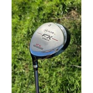Ram Fx Stainless 14* 3 Fairway Wood Stiff Flex Graphite HT-Tour Shaft LH